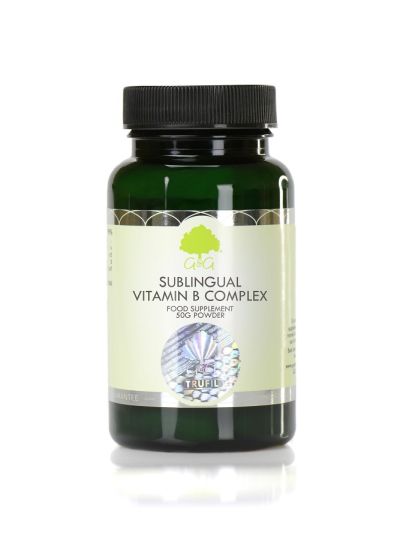 G&G VITAMINS Sublingualer Vitamin B-Komplex 50 g Pulver
