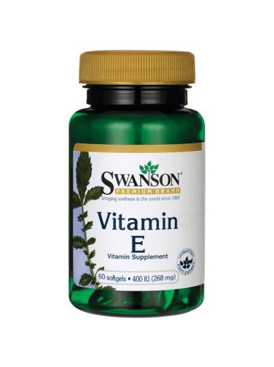 SWANSON VITAMIN E 400 IU 60 KAPSELN
