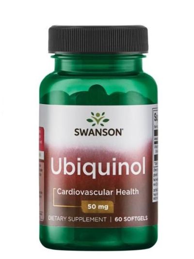 Swanson Ubiquinol 50 mg 60 Softgels