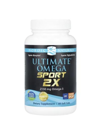 Nordic Naturals, Ultimate Omega Sport 2x, 2,150 mg, 60 Soft Gels