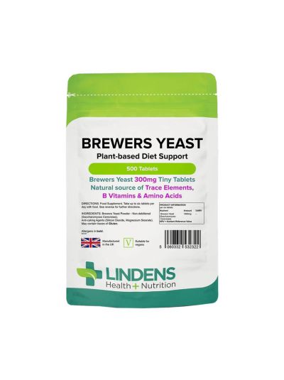 Lindens Brewer’s Yeast 300 mg(500 tablets