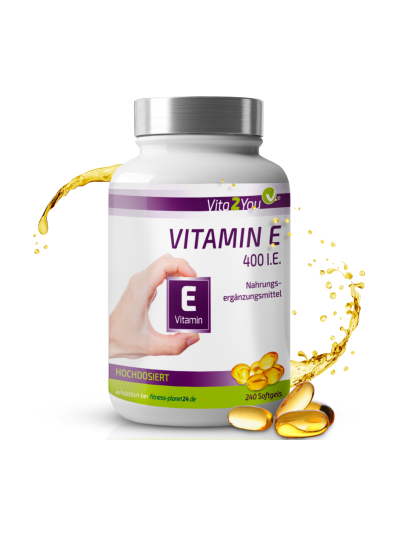 Vita2You Vitamin E 400 IE - 240 Softgel Kapseln