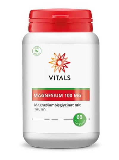 Vitals MAGNESIUMBISGLYCINAT MIT TAURIN 100 MG 60 TABLETTEN