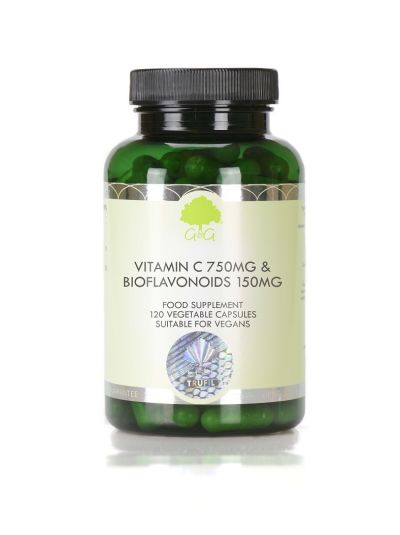 G&G VITAMINS VITAMIN C 750MG & BIOFLAVONOIDE 150MG, 120 KAPSELN