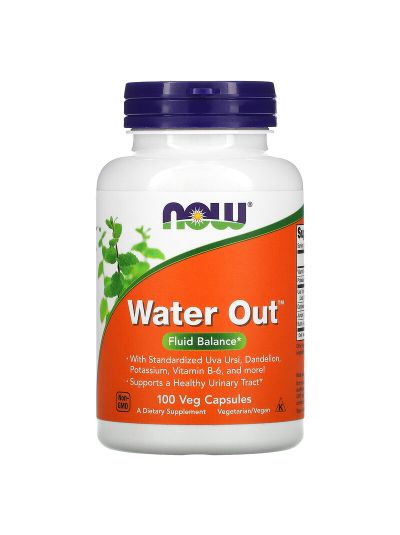 Now Foods Wasser Raus (Water Out) Flüssigkeitsgleichgewicht, 100 vegetabilische Kapseln