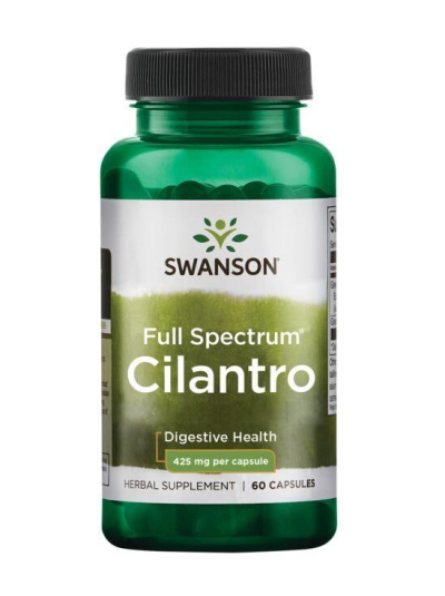 Swanson Premium Vollspektrum-Koriander 425mg 60 Kapseln