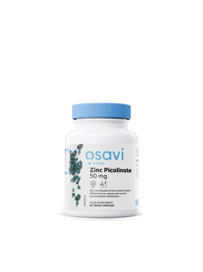 Osavi Zinc Picolinate - 50mg - 60 vegan caps