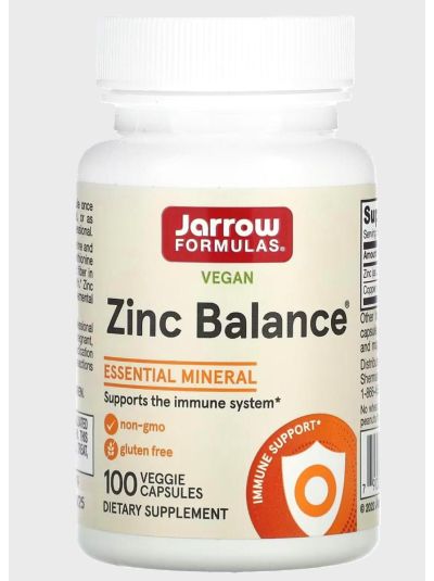 JARROW FORMULAS ZINC BALANCE, 100 KAPSELN