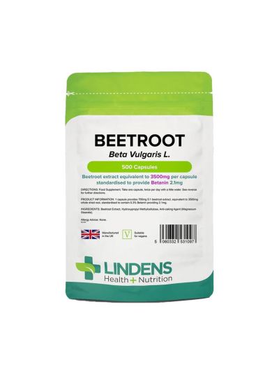 Lindens Beetroot 3500 mg (50 capsules)
